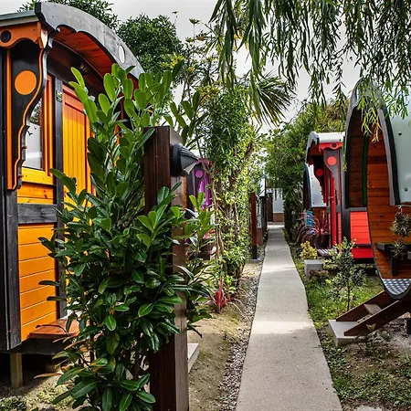 キャンプ場 A Gaivota Glamping San Cosme de Barreiros